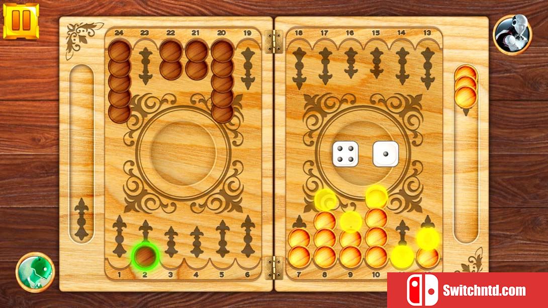 【美版】Backgammon: Board Game Puzzle 英语_5