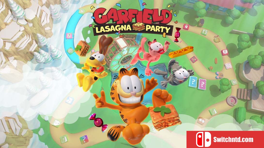 【美版】加菲猫千层面派对  Garfield Lasagna Party 中文_0