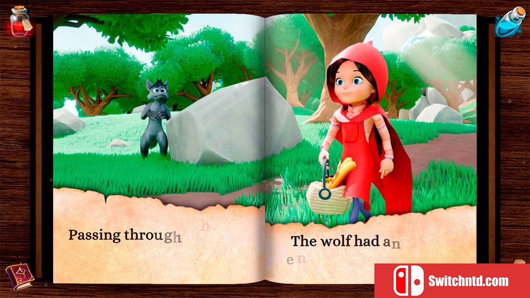 【美版】小红帽互动书 Little Red Riding Hood: Interactive Book 英语_5