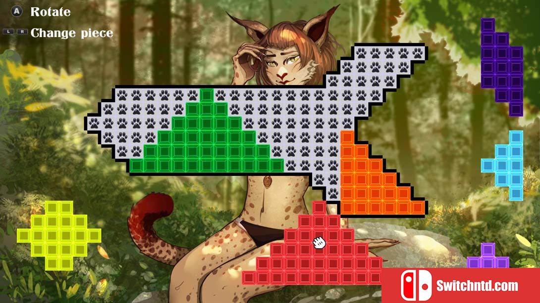 【美版】毛茸茸的无尽七巧板 Furry Hentai Tangram 中文_2