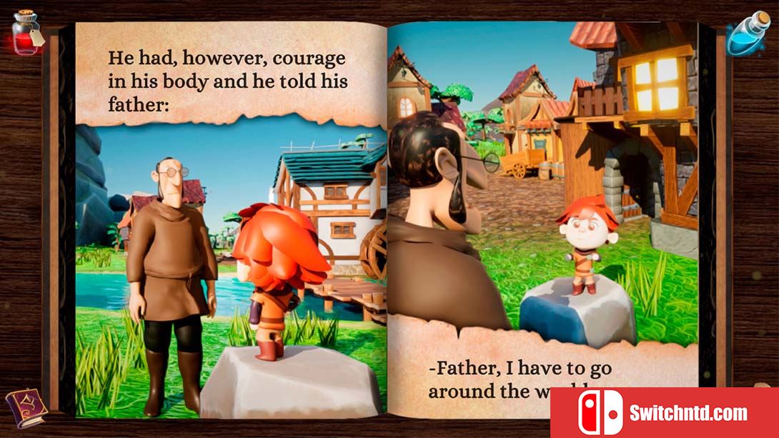 【美版】汤姆拇指:互动书 Tom Thumb: Interactive Book 英语_5