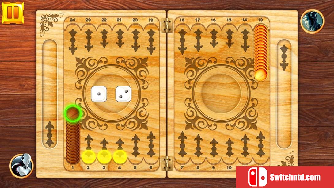 【美版】Backgammon: Board Game Puzzle 英语_1