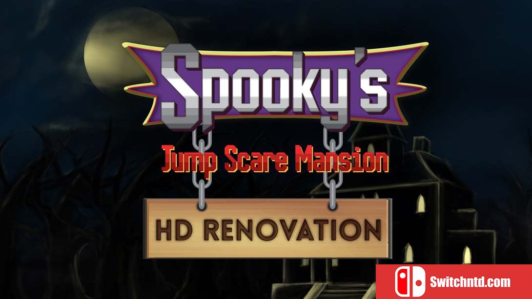 【美版】幽灵洋楼:高清版 Spooky's Jump Scare Mansion: HD Renovation 英语_0