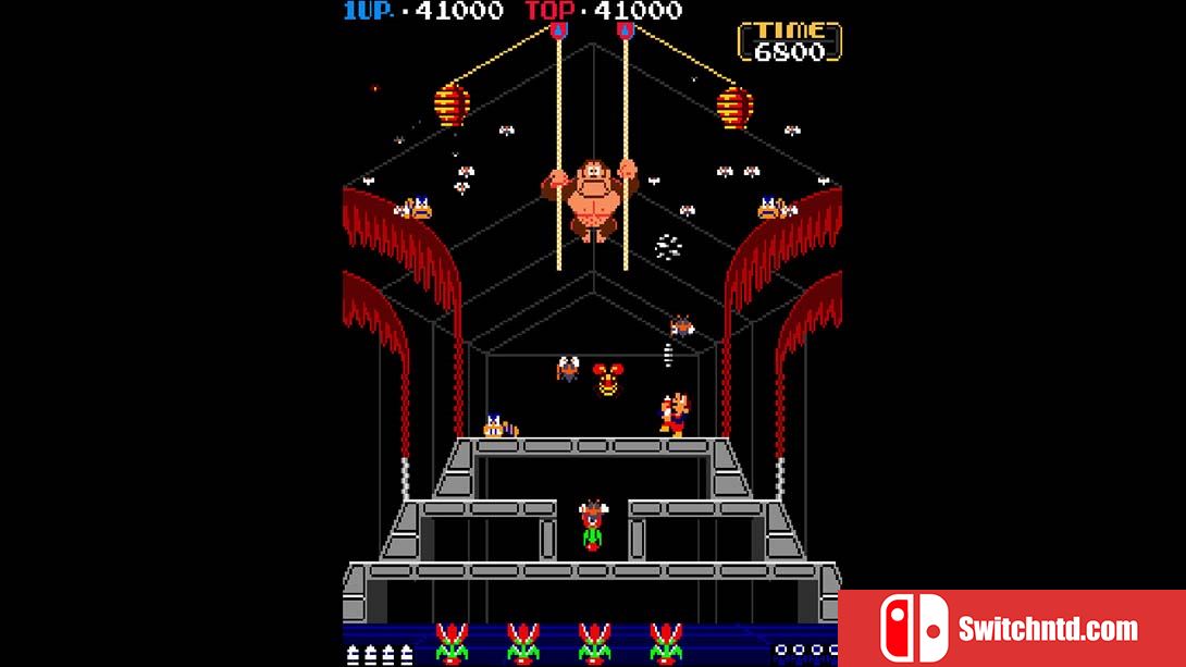 街机档案：森喜刚3 Arcade Archives DONKEY KONG 3 英语_6