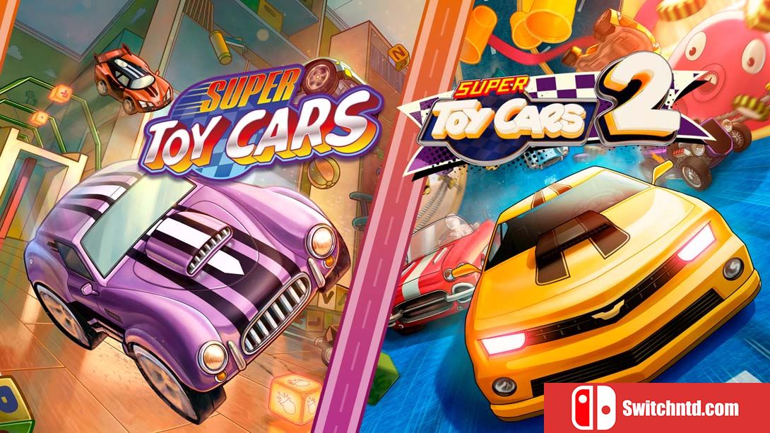 【美版】超级玩具汽车 1加2  Super Toy Cars 1 & 2 Bundle 英语_0