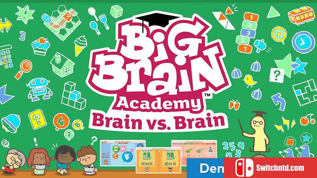 【美版】灵活脑学校 一起伸展大脑 .Big Brain Academy: Brain vs. Brain 中文_0