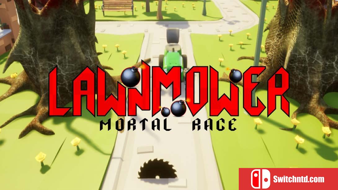 【美版】割草机游戏:致命竞速 Lawnmower: Mortal Race 英语_0