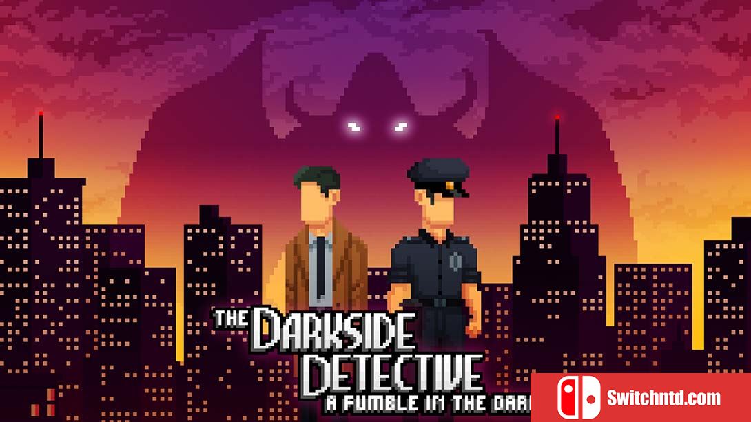 【美版】黑暗侦探:黑暗中的摸索 The Darkside Detective A Fumble in the Dark 英语_0