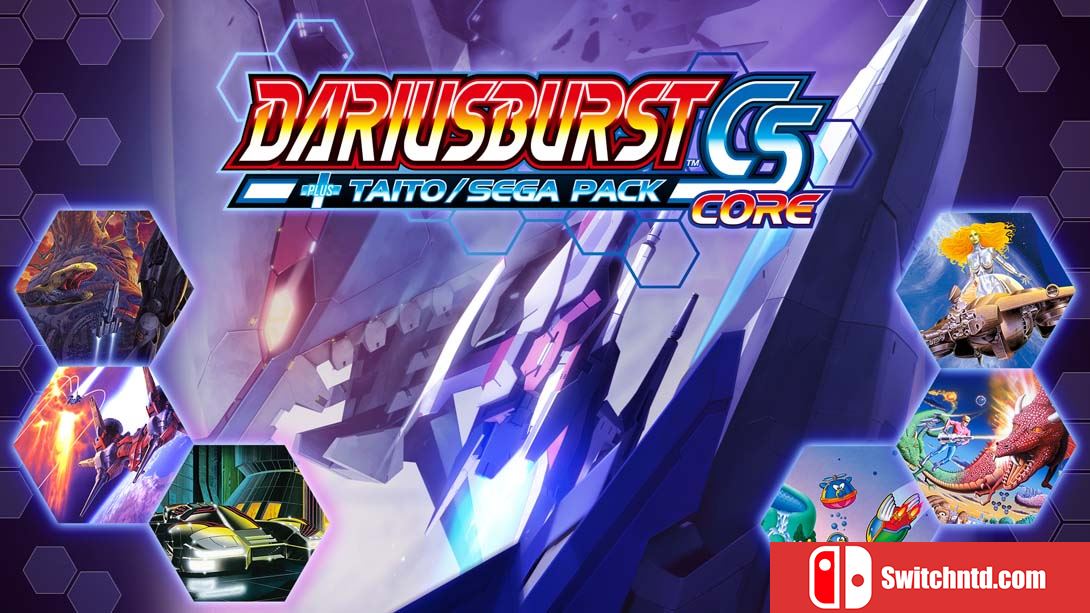 【美版】DARIUSBURST CS CORE + TAITO/SEGA Pack 英语_0