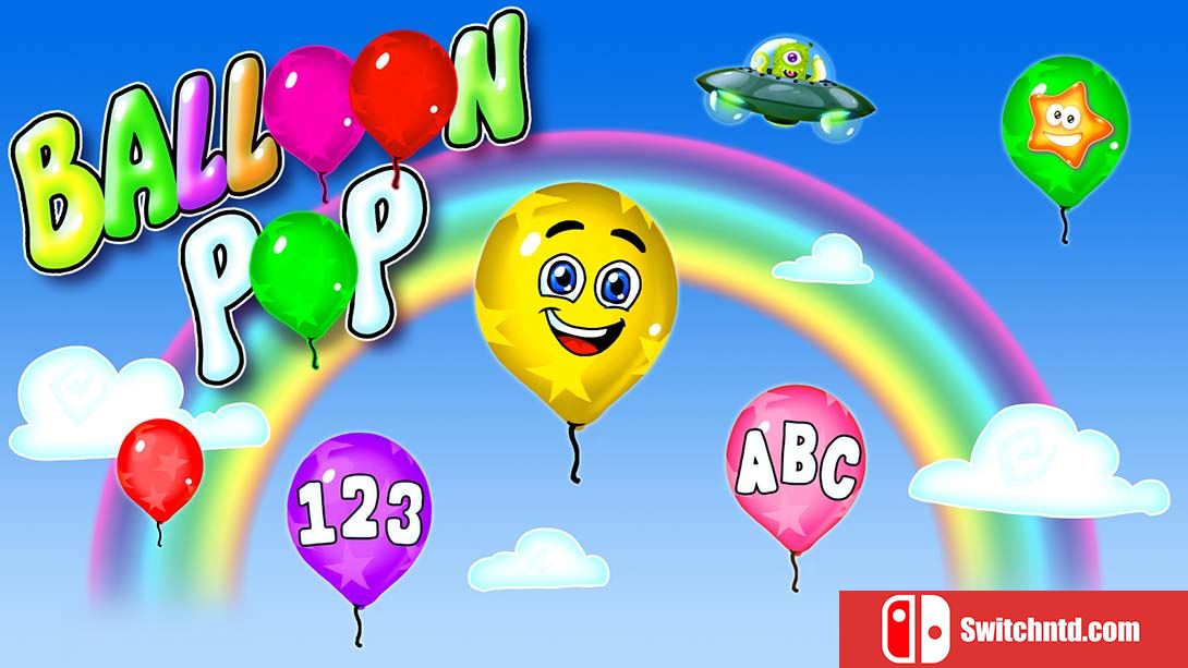 Balloon Pop - 学习字母、数字、颜色、儿童游戏 中文_0