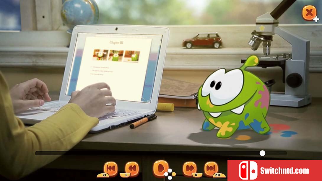 【美版】Om Nom：着色、卡通和拼图 Om Nom: Coloring, Toons & Puzzle 英语_2