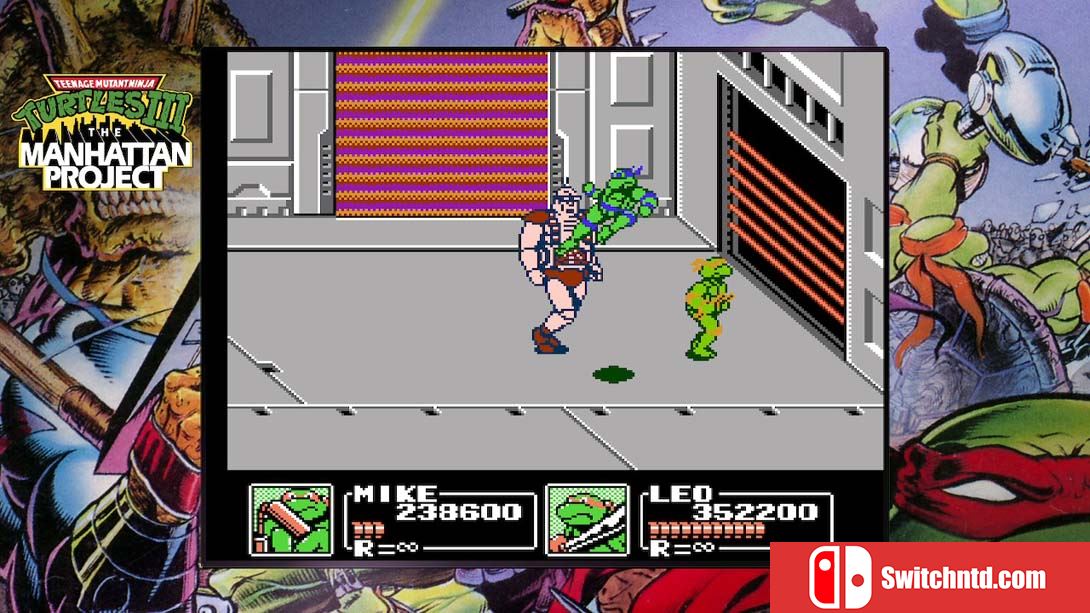 【美版】忍者神龟:哇卡绑卡合集 Teenage Mutant Ninja Turtles: The Cowabunga Collection 英语_4