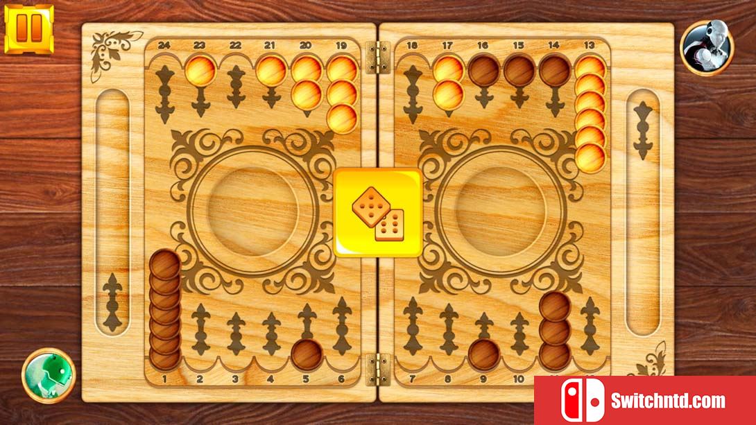 【美版】Backgammon: Board Game Puzzle 英语_6