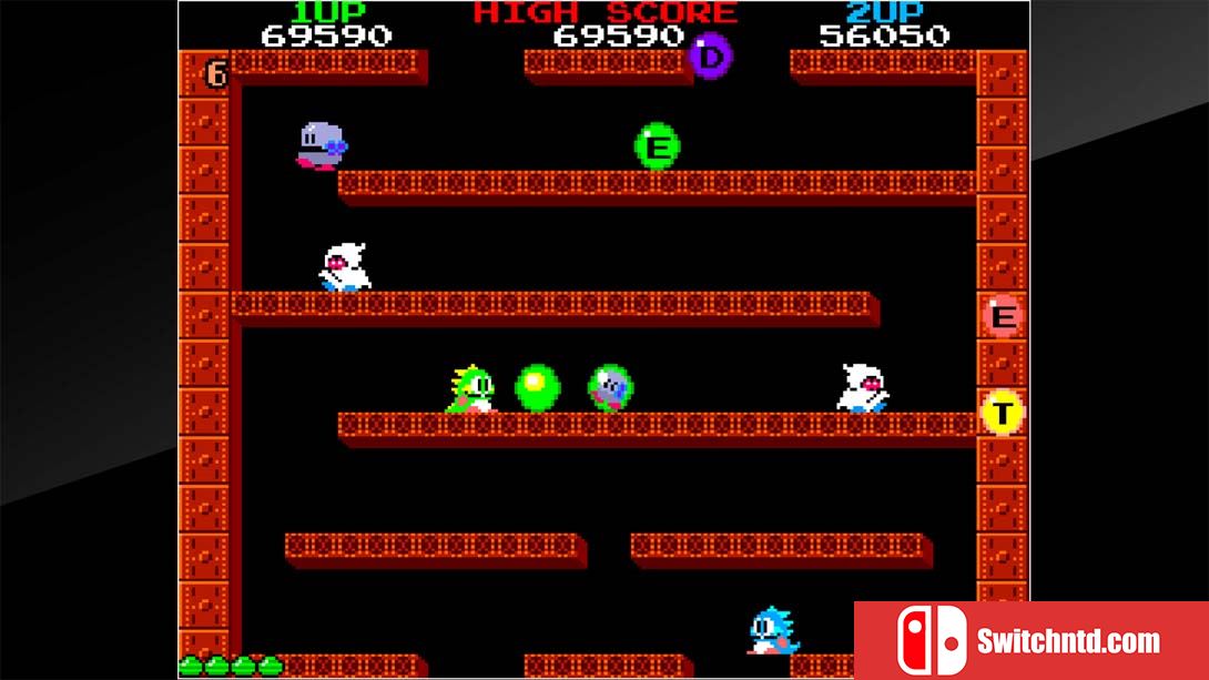 【美版】Arcade Archives BUBBLE BOBBLE 英语_1