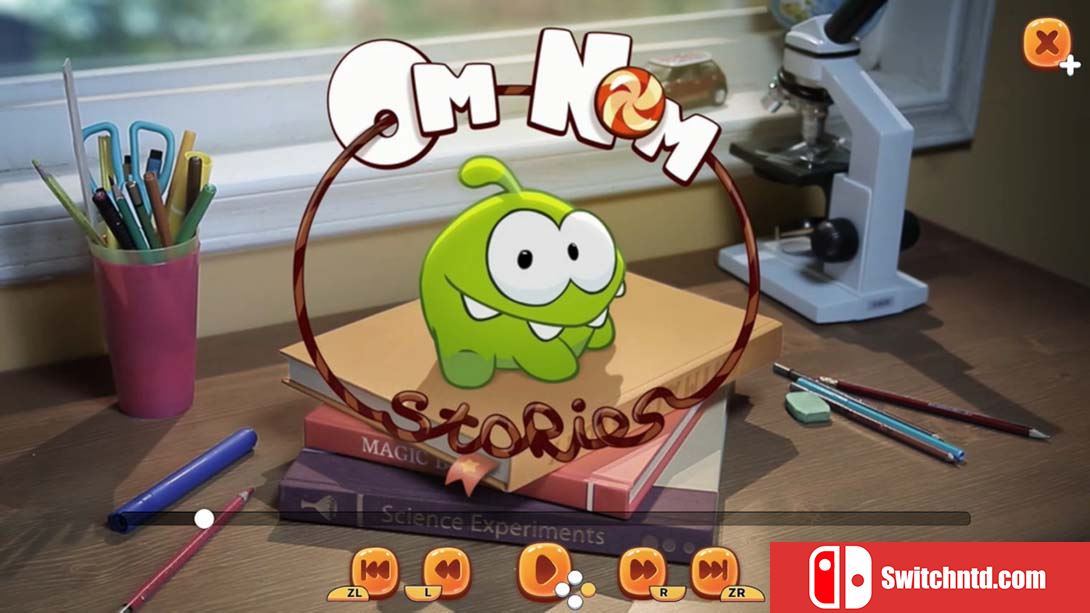 【美版】Om Nom：着色、卡通和拼图 Om Nom: Coloring, Toons & Puzzle 英语_5