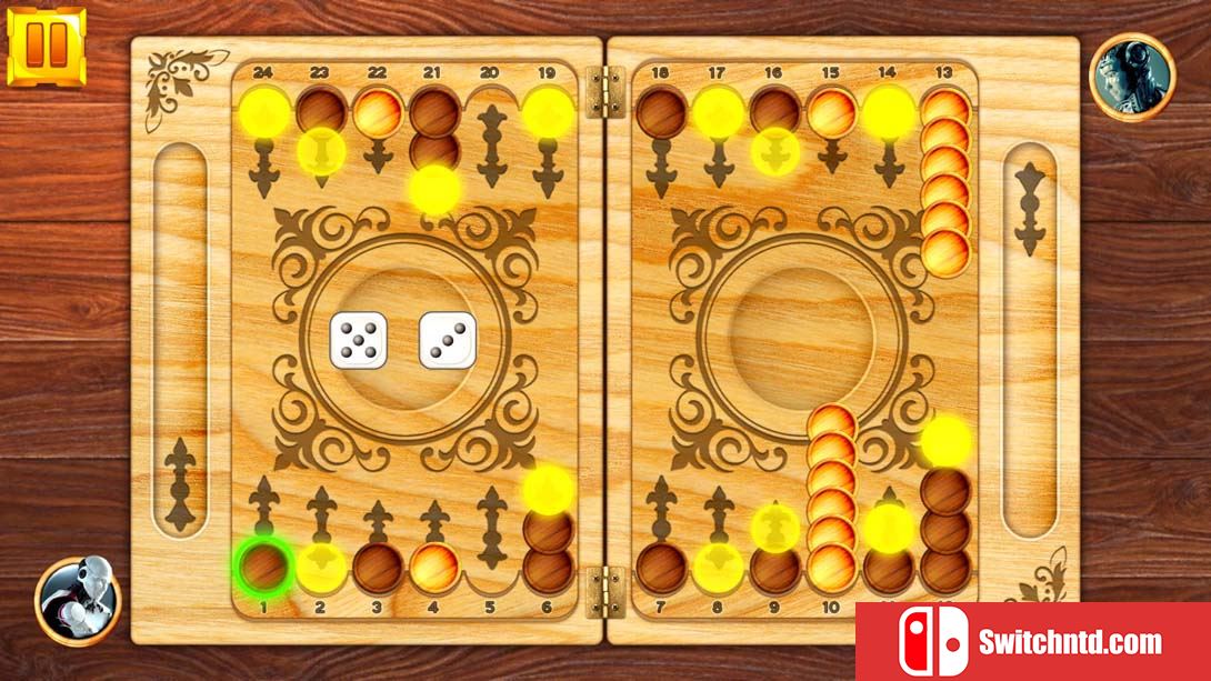 【美版】Backgammon: Board Game Puzzle 英语_2