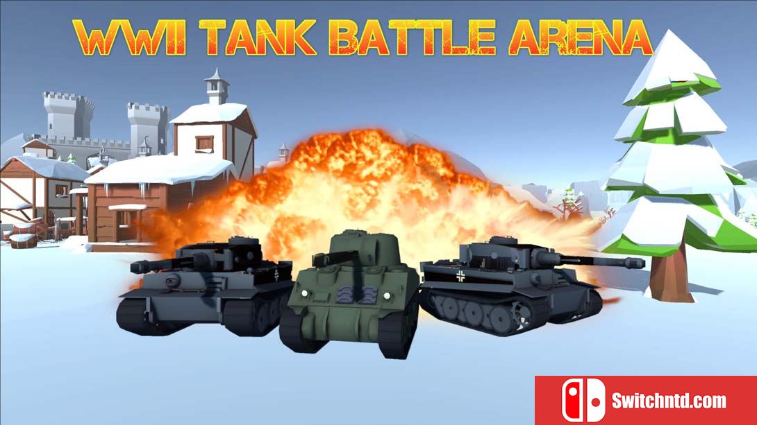 【美版】二战:坦克战役 WWII Tank Battle Arena 英语_0