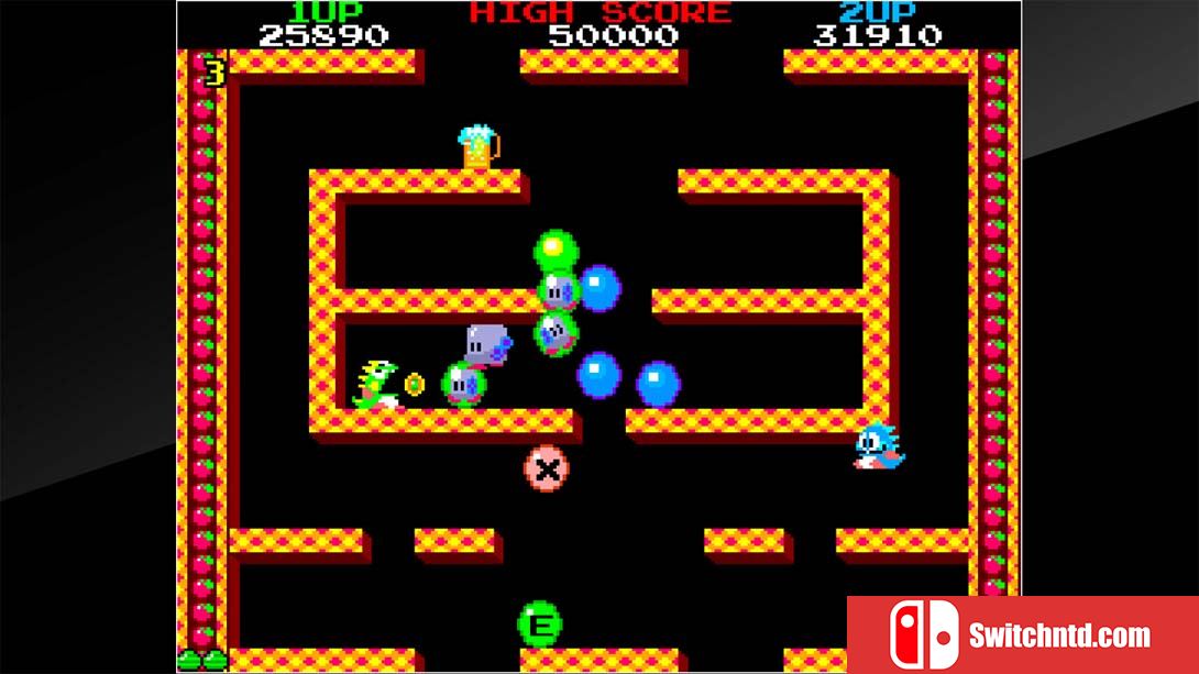 【美版】Arcade Archives BUBBLE BOBBLE 英语_4