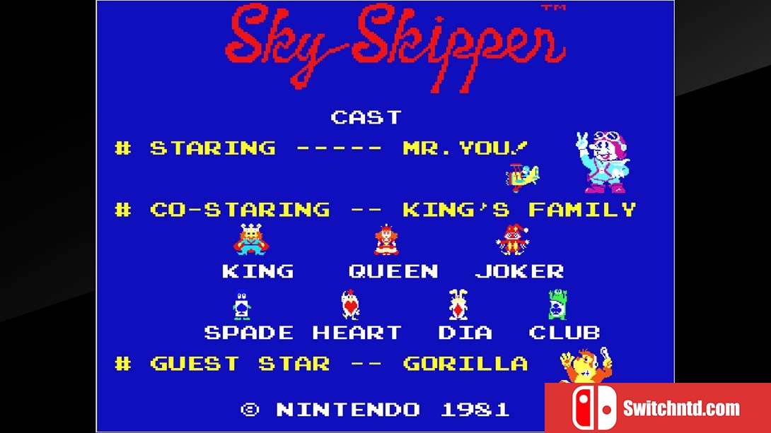 【美版】街机档案：天空船长 Arcade Archives Sky Skipper 英语_3