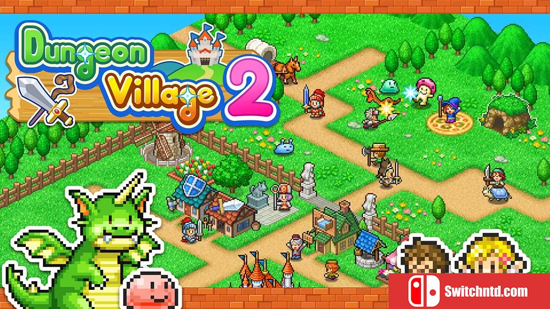 【美版】冒险村物语2 Dungeon Village 2 中文_0