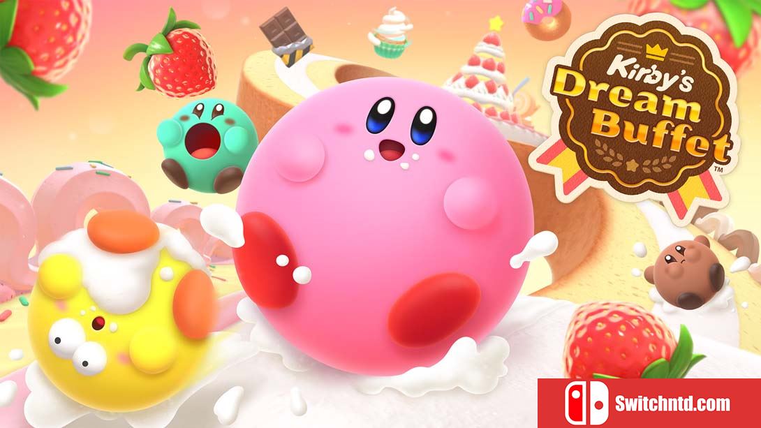 【美版】卡比的美食节 Kirby's Dream Buffet 中文_0