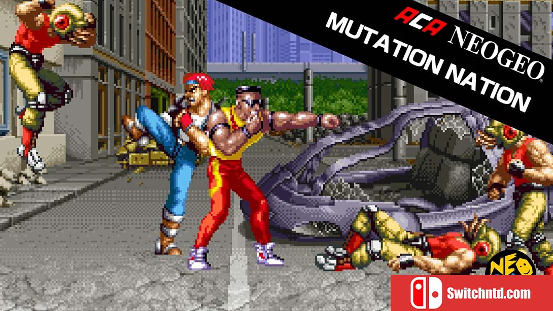 ACA NEOGEO 变异公园格斗 ACA NEOGEO MUTATION NATION 英语_0