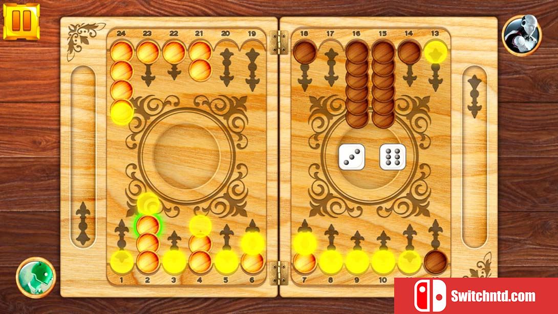 【美版】Backgammon: Board Game Puzzle 英语_4