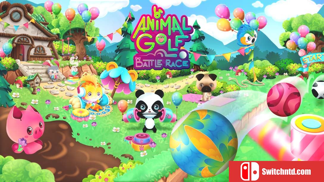 【美版】Animal Golf - Battle Race 英语_0