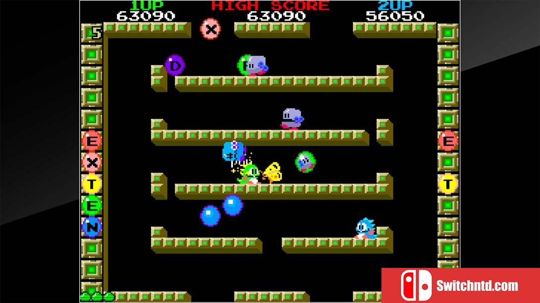 【美版】Arcade Archives BUBBLE BOBBLE 英语_3