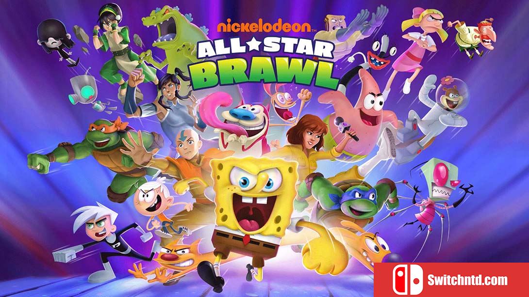 【美版】尼克国际儿童频道全明星大乱斗 Nickelodeon All-Star Brawl 英语_0