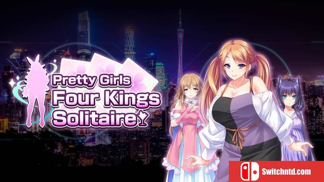 【美版】漂亮女孩四王扑克 Pretty Girls Four Kings Solitaire 中文_0