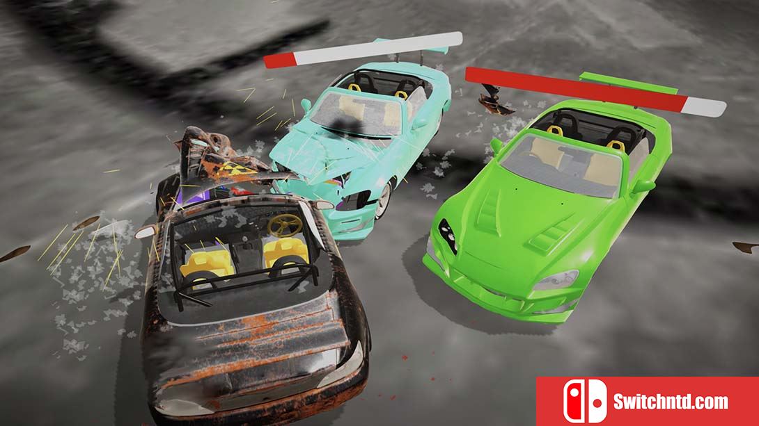 【美版】Demolish Derby Nitro - Battle Driving Car Games 2022 Deluxe Driver 中文_6