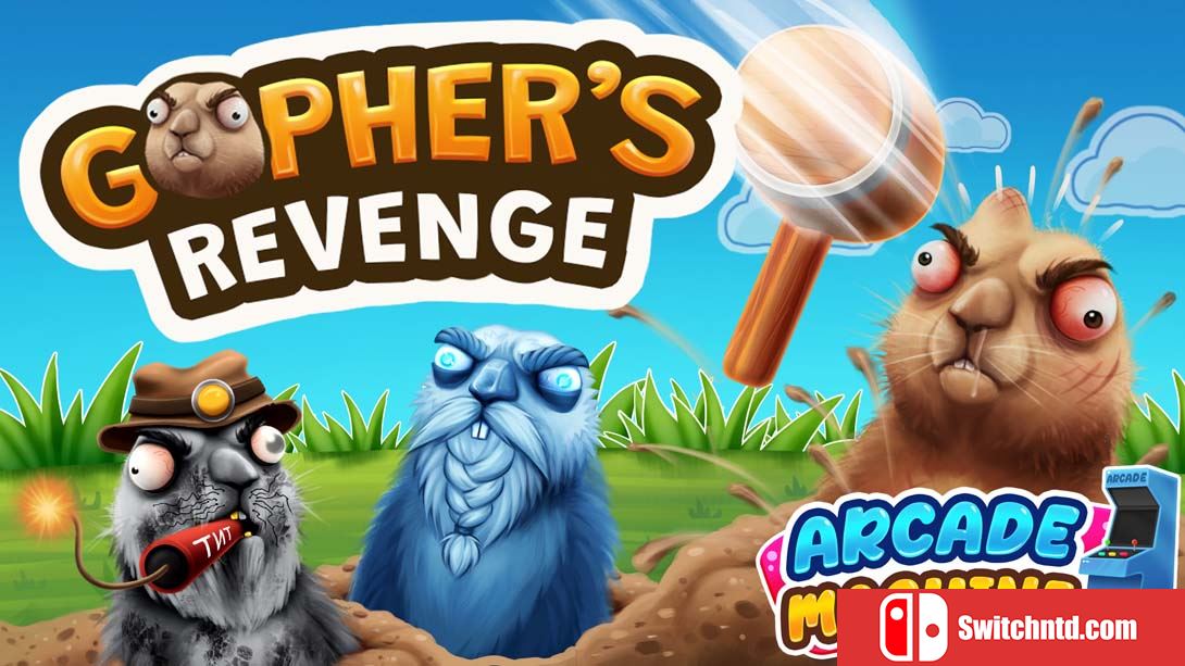 【美版】Arcade Machine: Gopher's Revenge 英语_0