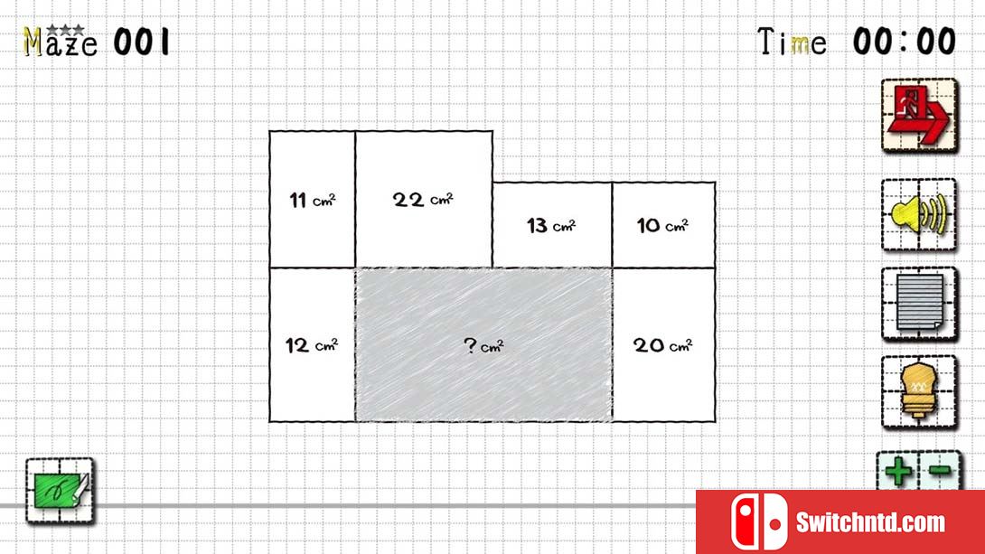 【美版】Menseki Genius: Area maze puzzles 英语_6