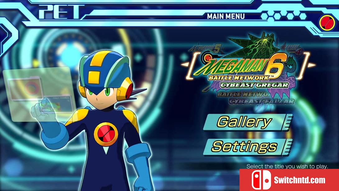 【美版】洛克人EXE合集 第二卷 .MEGAMAN BATTLE NETWORK LEGACY COLLECTION Vol.2 中文_2