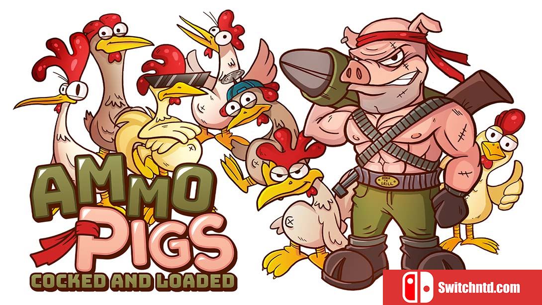 【美版】弹药猪：竖起并装载 Ammo Pigs: Cocked and Loaded 英语_0