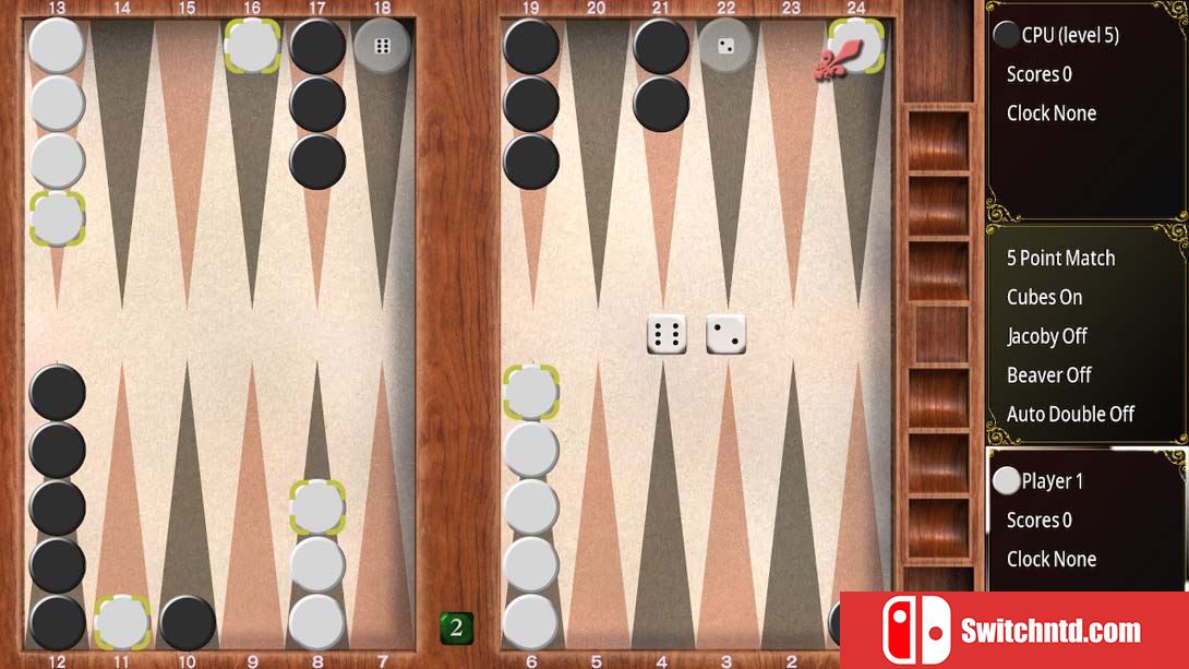 【美版】西洋双陆棋专业版 BACKGAMMON PRO for Nintendo Switch 中文_1