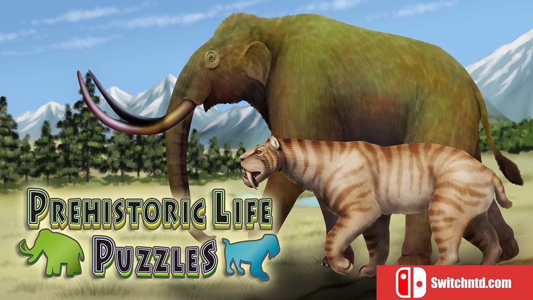 史前生活拼图 Prehistoric Life Puzzles 英语_0