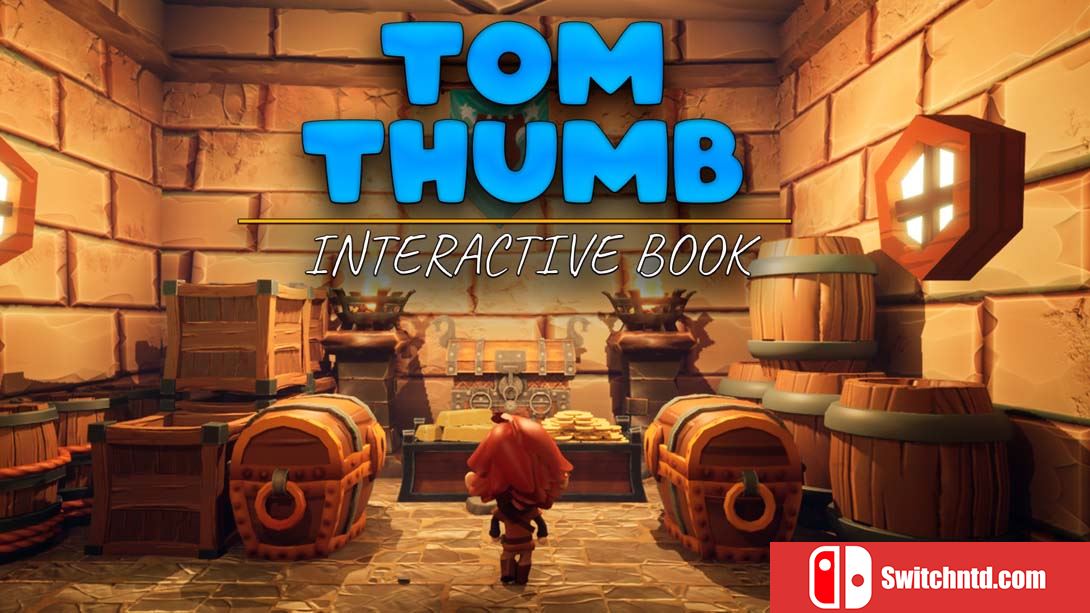 【美版】汤姆拇指:互动书 Tom Thumb: Interactive Book 英语_0