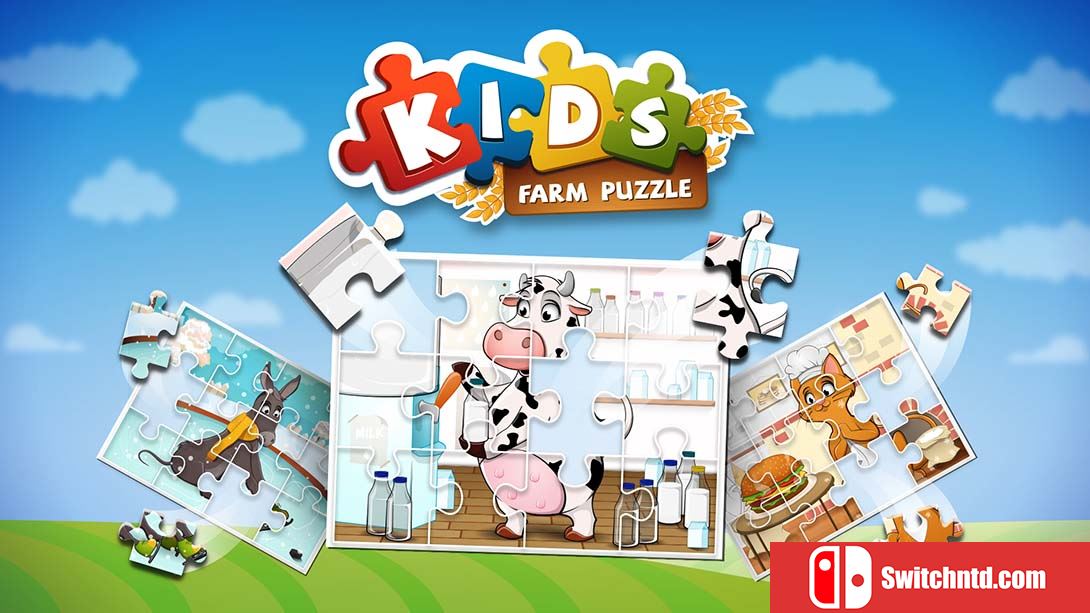 儿童：农场拼图 Kids: Farm Puzzle 英语_0