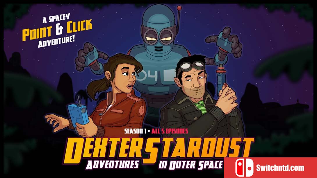 【美版】德克斯特星尘：外太空历险记 Dexter Stardust Adventures in Outer Space 英语_0