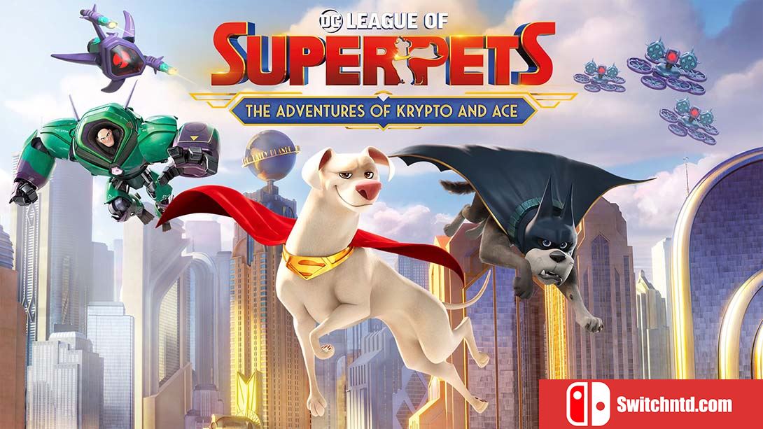 【美版】DC超级宠物联盟 DC League of Super-Pets: The Adventures of Krypto and Ace 英语_0