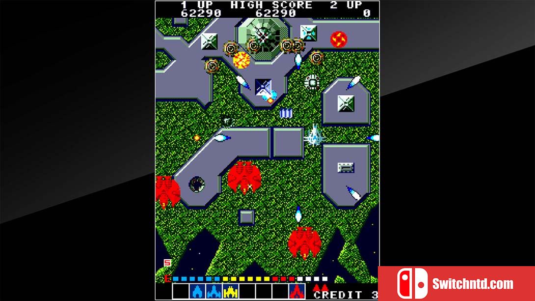 街机档案：阿尔法任务 Arcade Archives ALPHA MISSION 英语_2