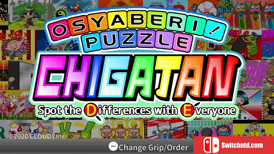 Osyaberi Puzzle Chigatan Spot the Differences with Everyone 日语_1