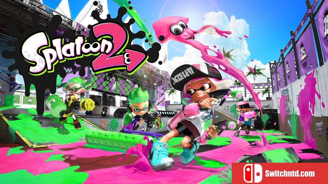 【英版】喷射战士2 Splatoon 2 英语_0