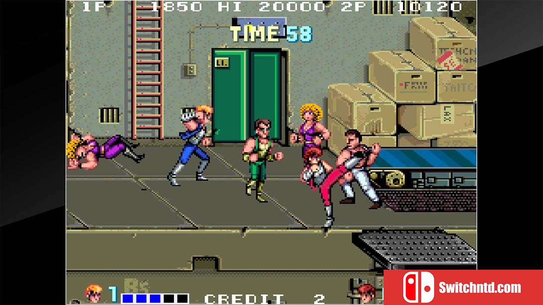 街机档案：双截龙1 Arcade Archives DOUBLE DRAGON 英语_3