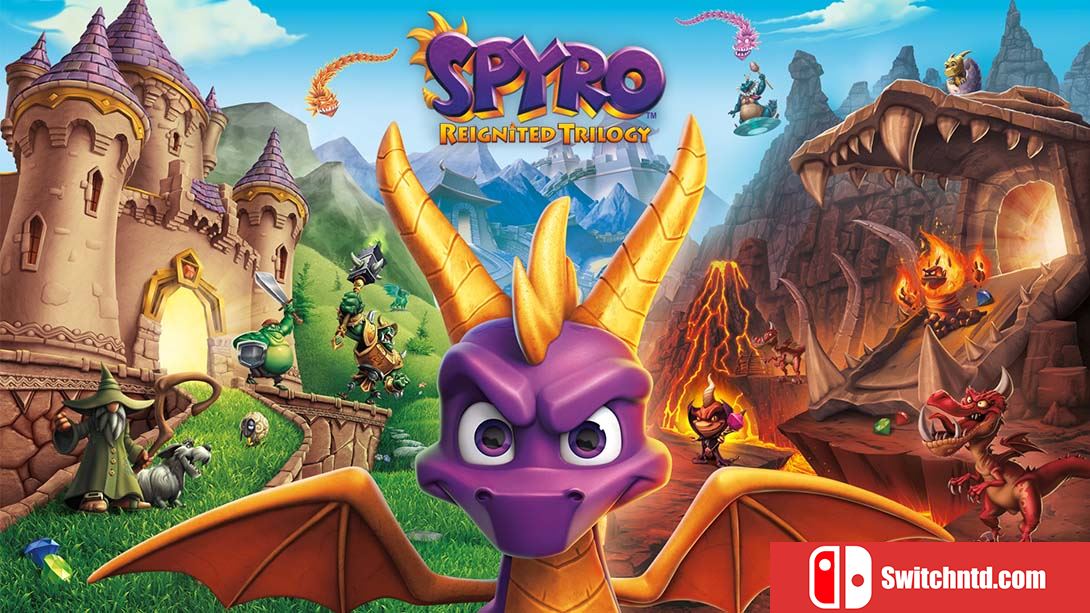 小龙斯派罗：重燃三部曲 Spyro Reignited Trilogy 英语_0