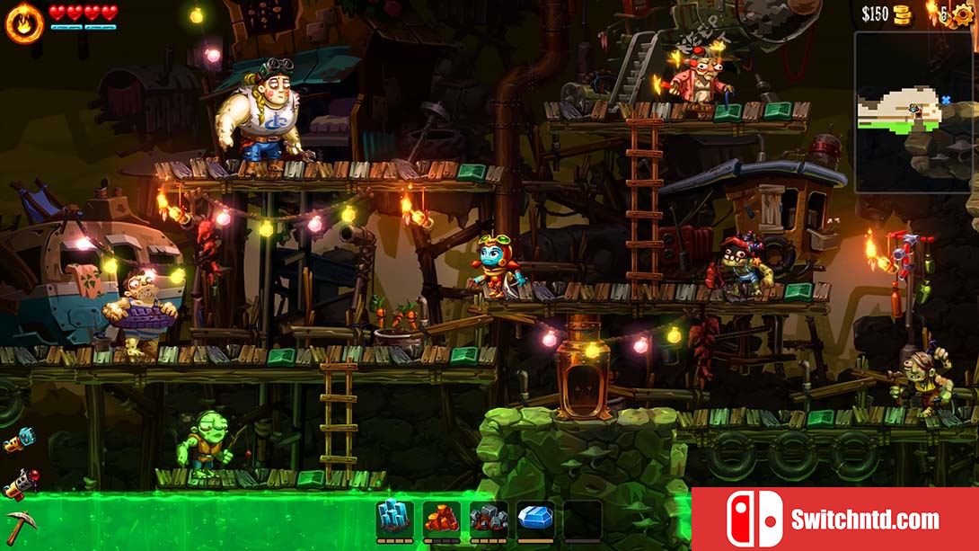 蒸汽世界 挖掘2 SteamWorld Dig2 中文_2