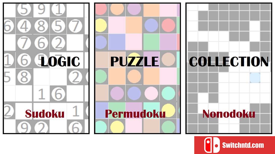 Logic Puzzle Collection: Sudoku - Permudoku - Nonodoku 英语_0