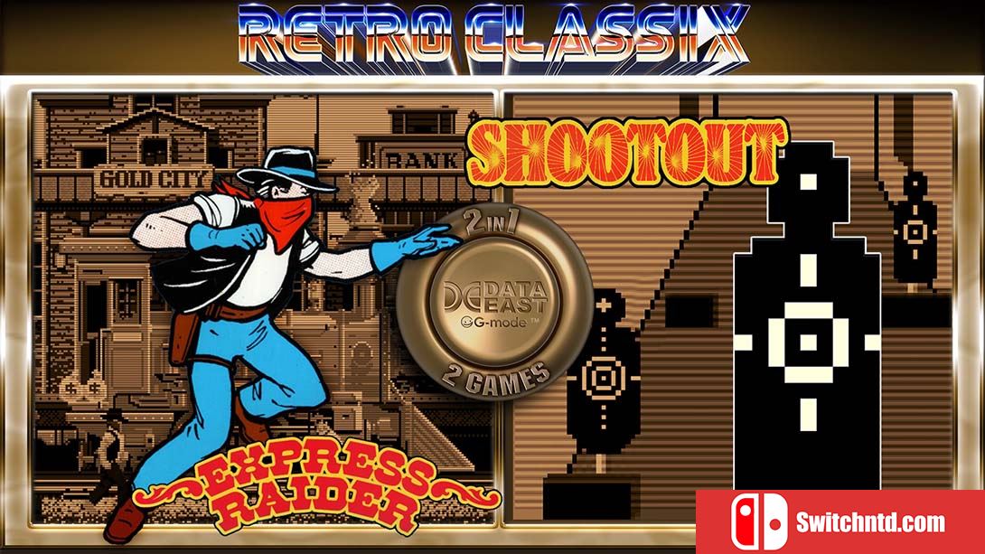 Retro Classix 2 in 1 Express Raider & Shootout 英语_0